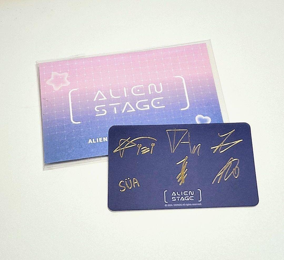 エイリアンステージ エイステ ALIEN STAGE 全員サイン カード 特典