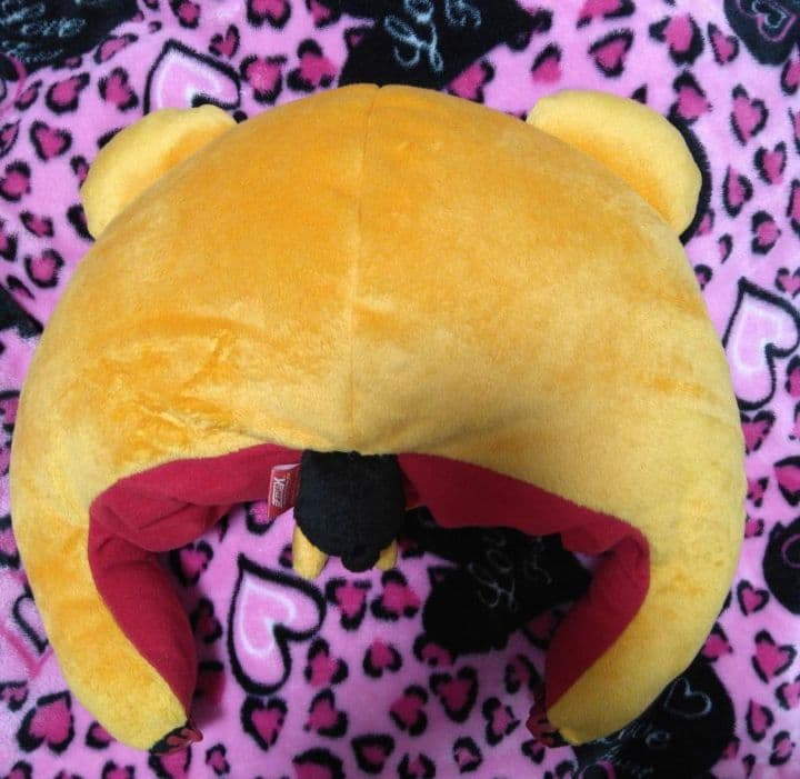 GLOOMY ぬいぐるみキャップ グルーミー まるかぶりキャップ オレンジ