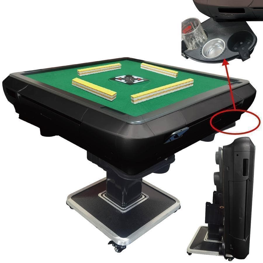 ★新品★ 全自動麻雀卓 家庭用 折りたたみ麻雀卓全自動卓33mm マットブラック