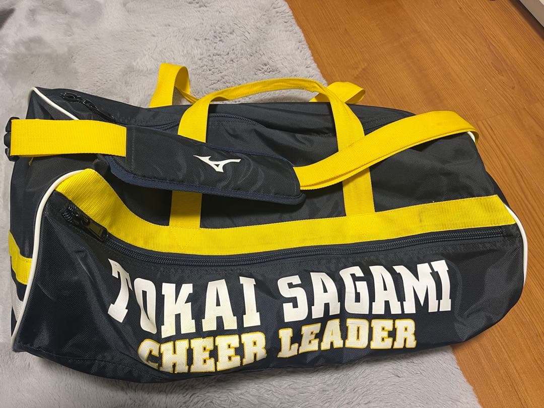 a*o様 Mizuno チアリーディングバッグ ネイビー/イエロー