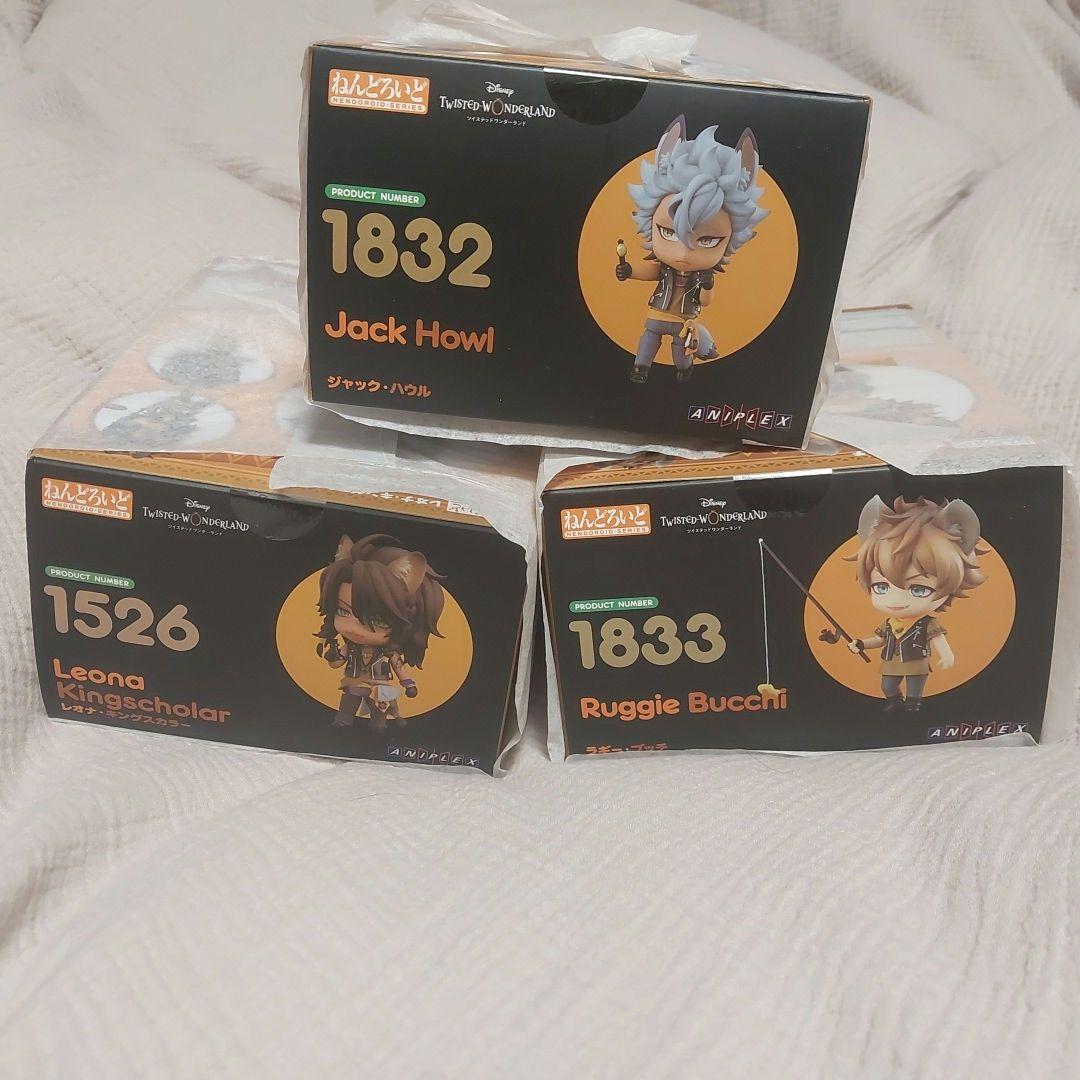 ツイステッドワンダーランド ねんどろいど (レオナ、ラギー、ジャック) 3セット