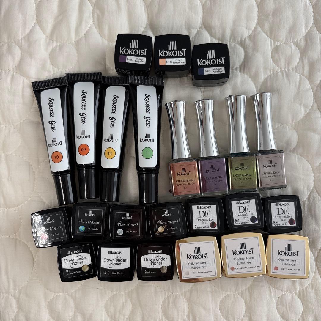 新品未使用品KOKOIST ジェルネイル、リキッドミラー