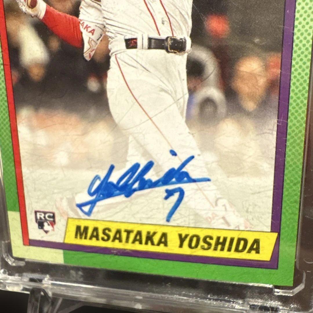 吉田正尚 レッドソックス RC サイン入りカード - メルカリ