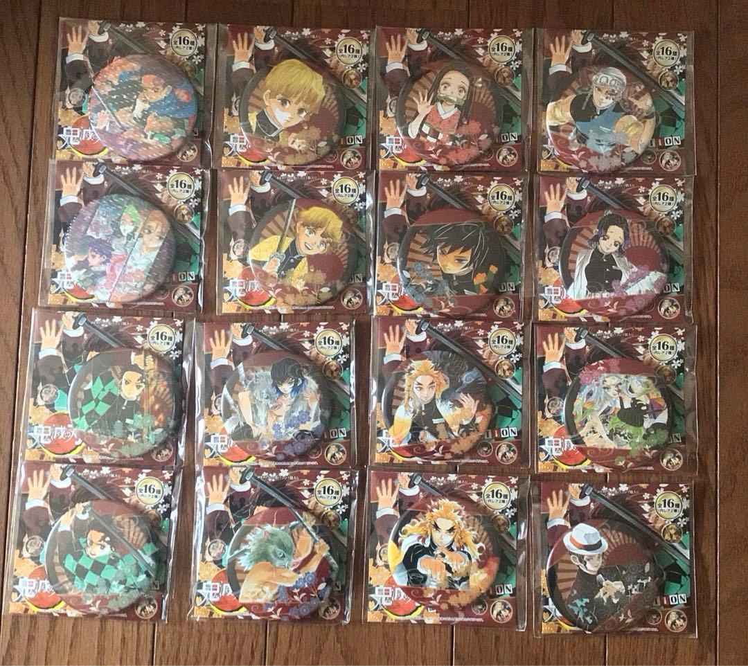 新品未使用 鬼滅の刃 原画 コレクション缶バッジ 第１弾コンプリート 鬼滅の刃 原画展 コレクション缶バッジ プチ 全種セット コンプリート