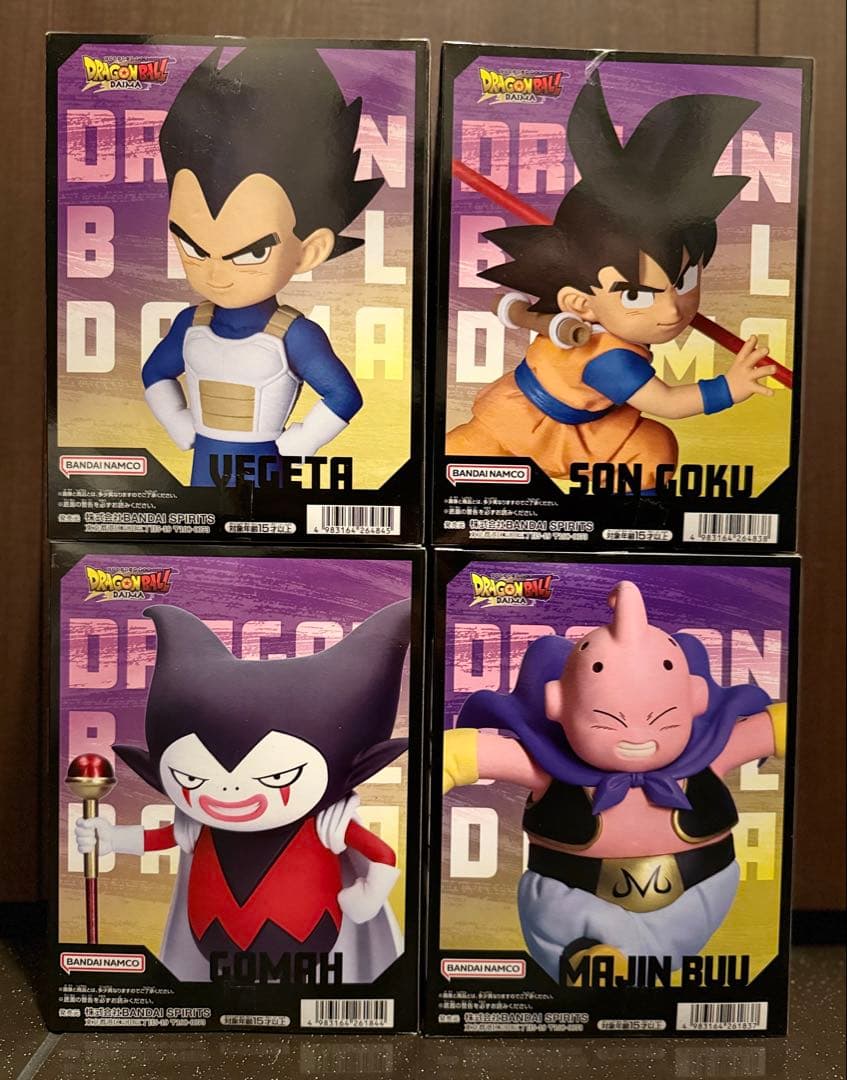 ドラゴンボール ダイマ パネル付きフィギュア 4体セット - メルカリ
