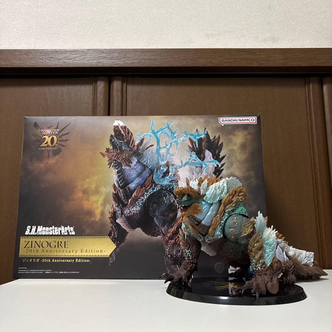 モンスターアーツ　ジンオウガ　20th モンスターハンター　クリエイターズモデル