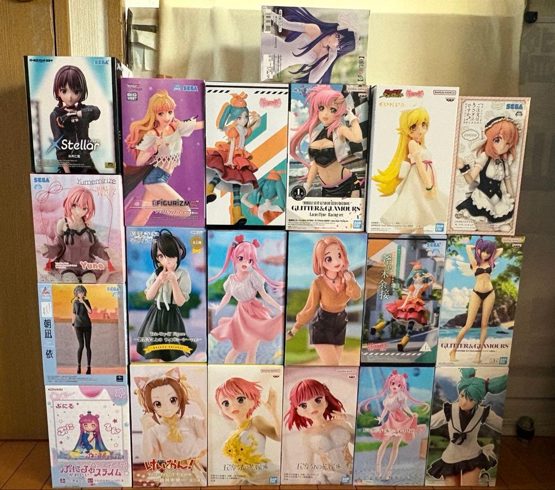 美少女フィギュア　まとめ売り　20個　プライズ 美少女フィギュア 20体 プライズフィギュア まとめ売り 箱無し - メルカリ