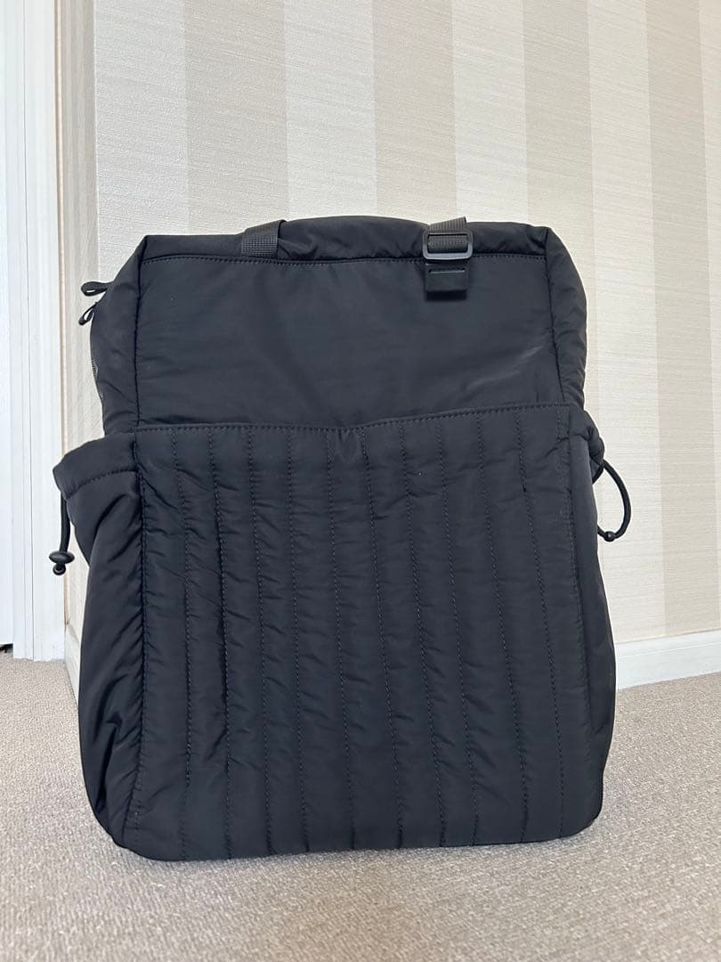 美品　solpresa 2WAY キルティングリュックサック マザーズバッグ