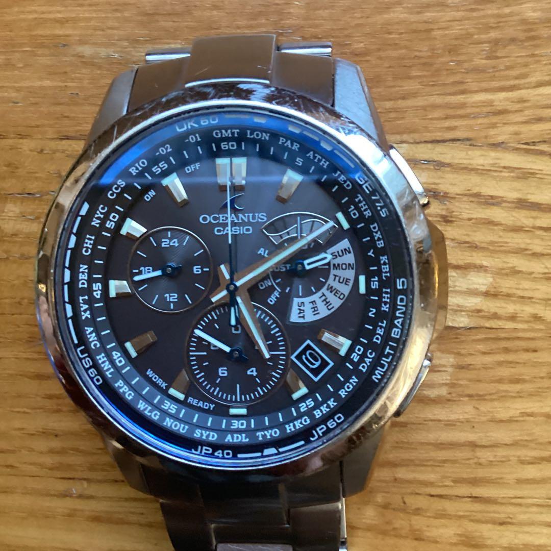 時計 CASIO OCEANUS