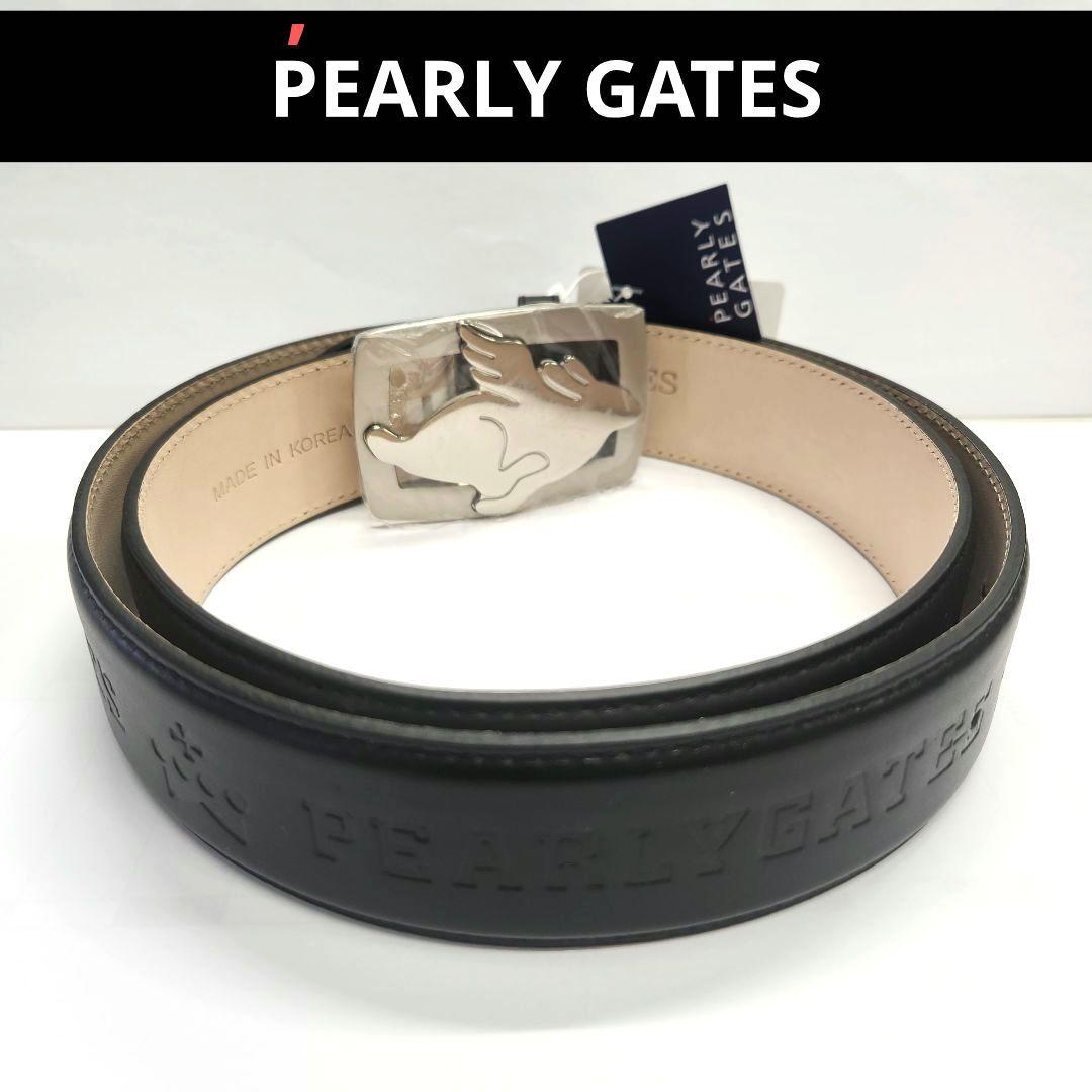 PEARLY GATES　未使用　タグ付　ブラック　ベルト　フライングラビット