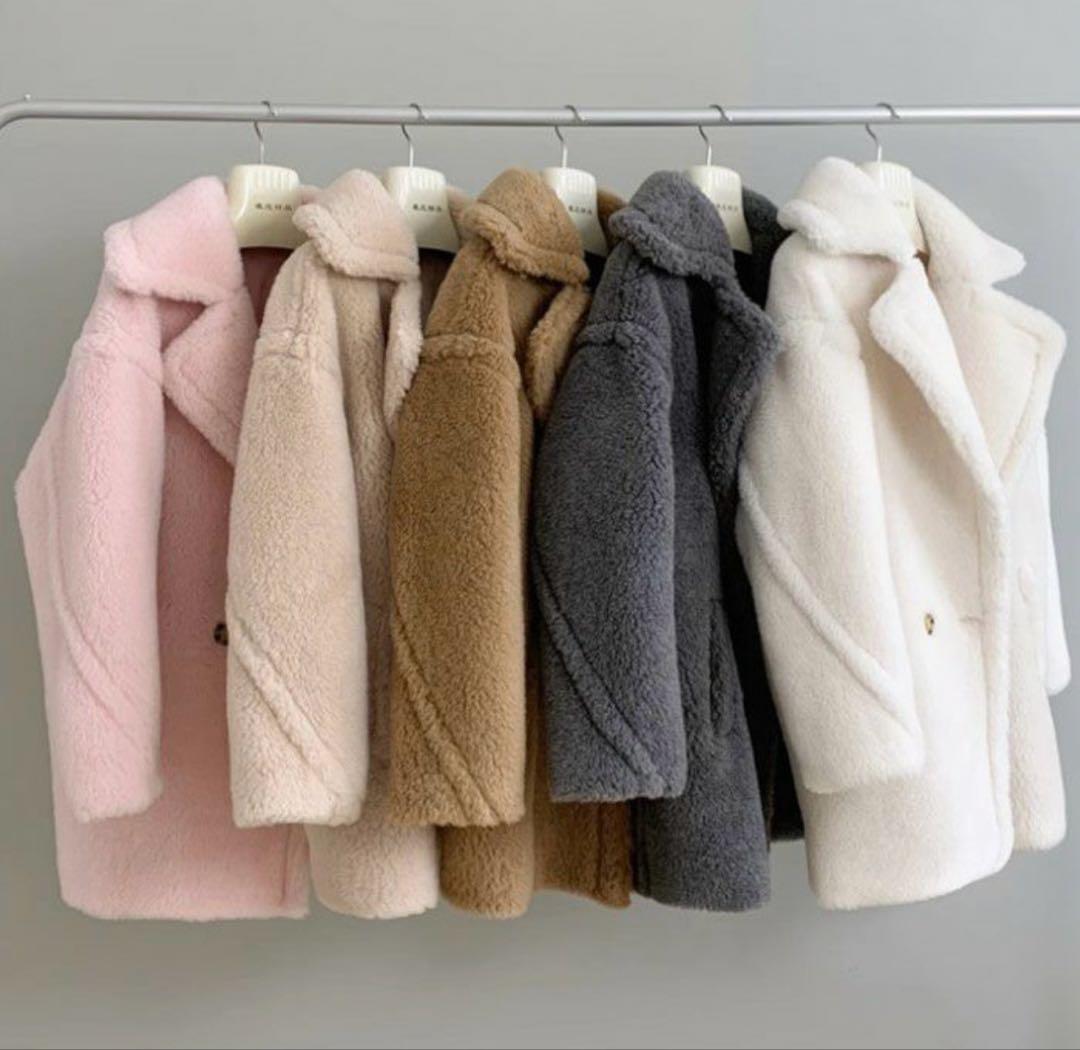 新品タグ付き♡LiLiRena♡リリレナ♡テディコート