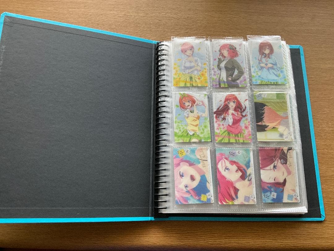 五等分の花嫁 カード・バインダー付き