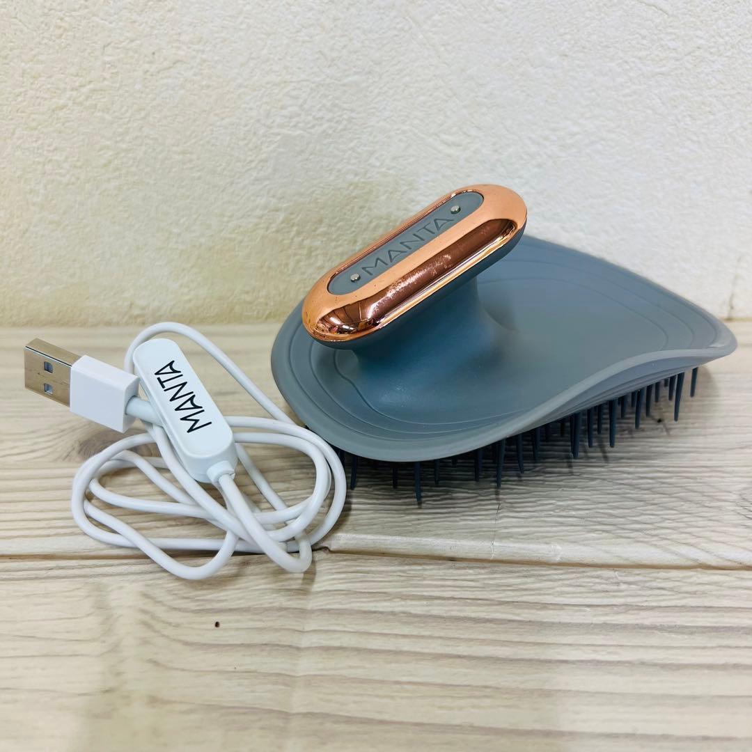 マンタ ヘアブラシ パルス グレー - メルカリ