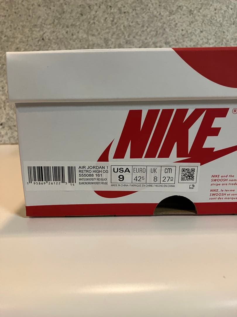 靴 Nike Air Jordan 1 High OG \"Heritage\"