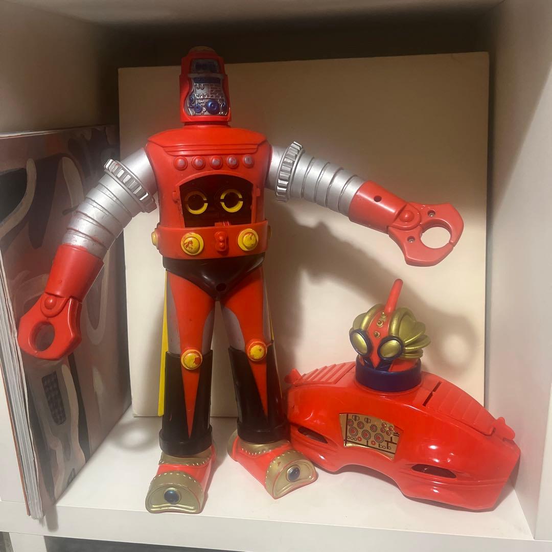 ブルマァク メカニック ブレイザー ソフビ フィギュア 冒険ロックバット 当時物