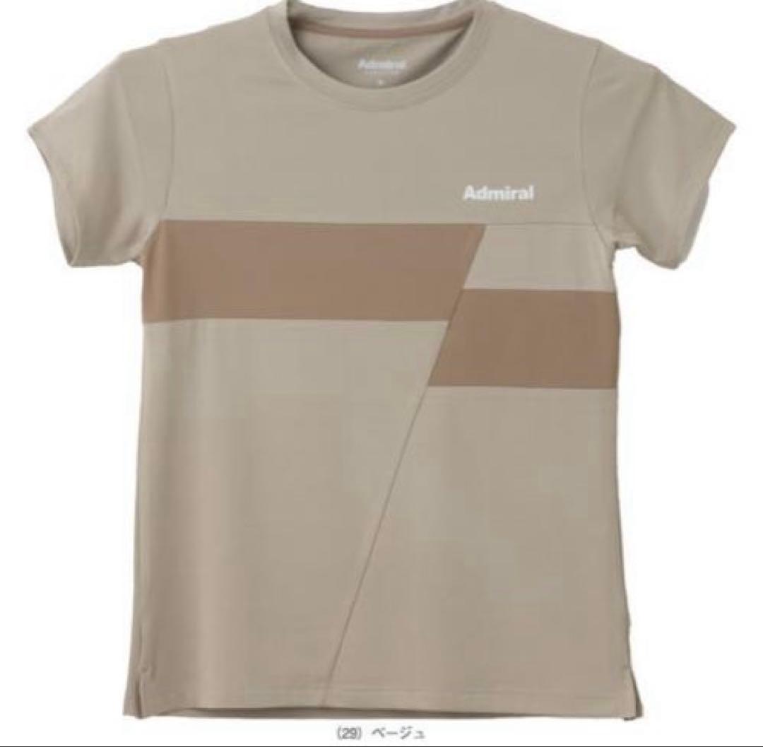 アドミラル テニス ウェア M 上下セット シャツ スコート ベージュ