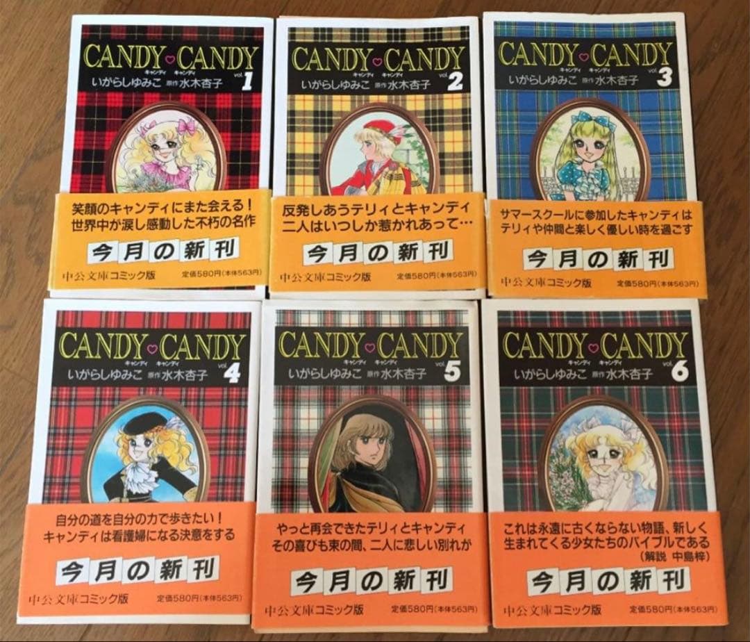 キャンディキャンディ 文庫版全巻セット