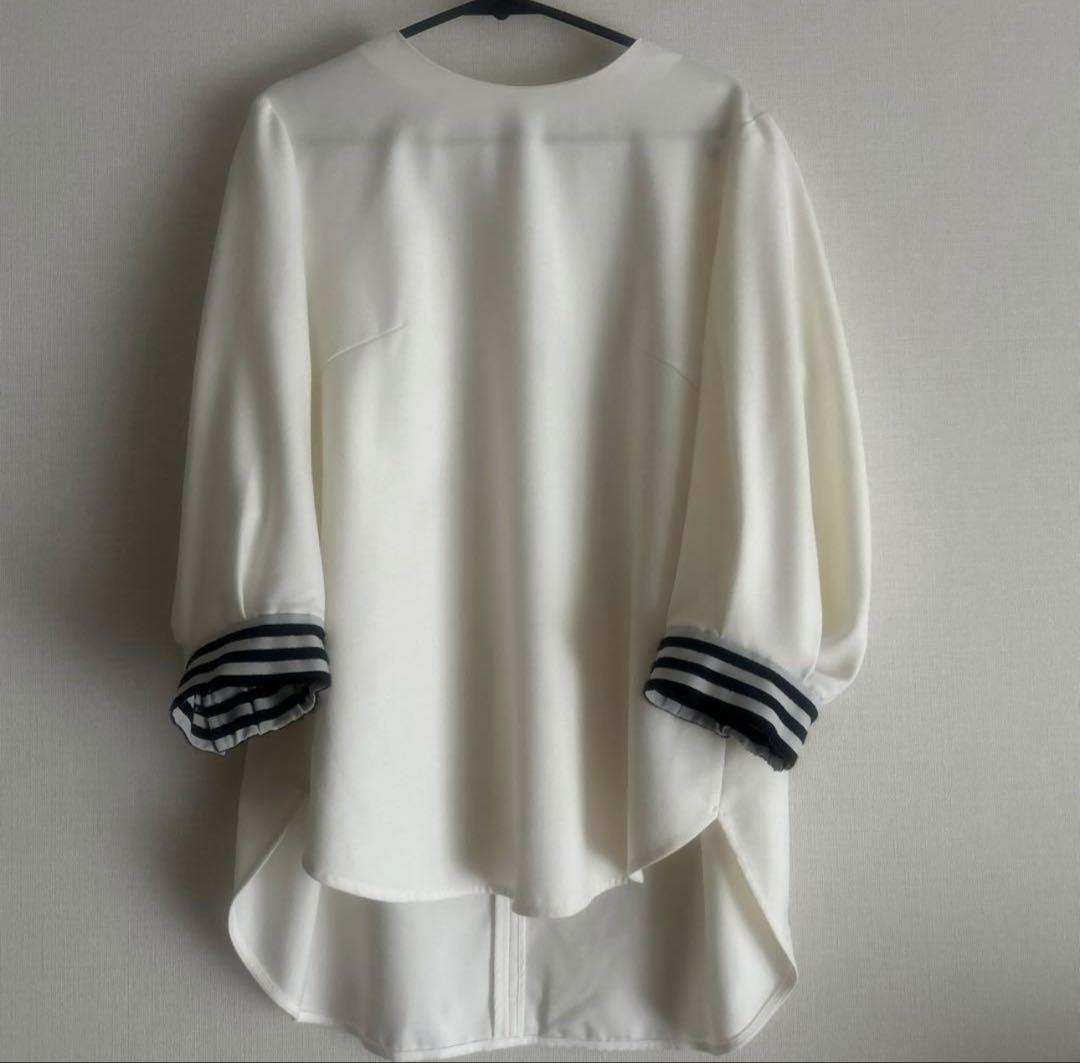 美品❣️BORDERS at BALCONY バルーンスリーブ　Mサイズ