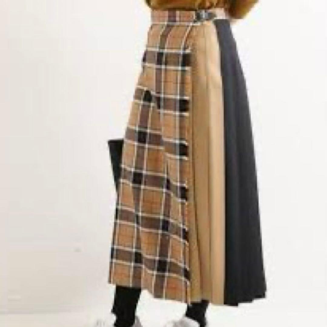 新品未使用タグ付き　オニールオブダブリンIENA別注　キルトロングスカート　L