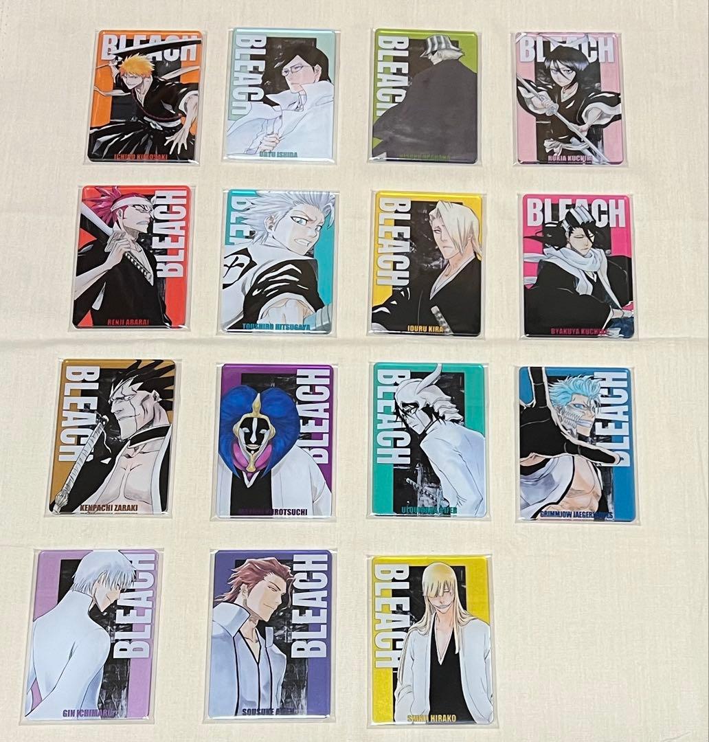BLEACH ステータスカードコレクション　コンプリート