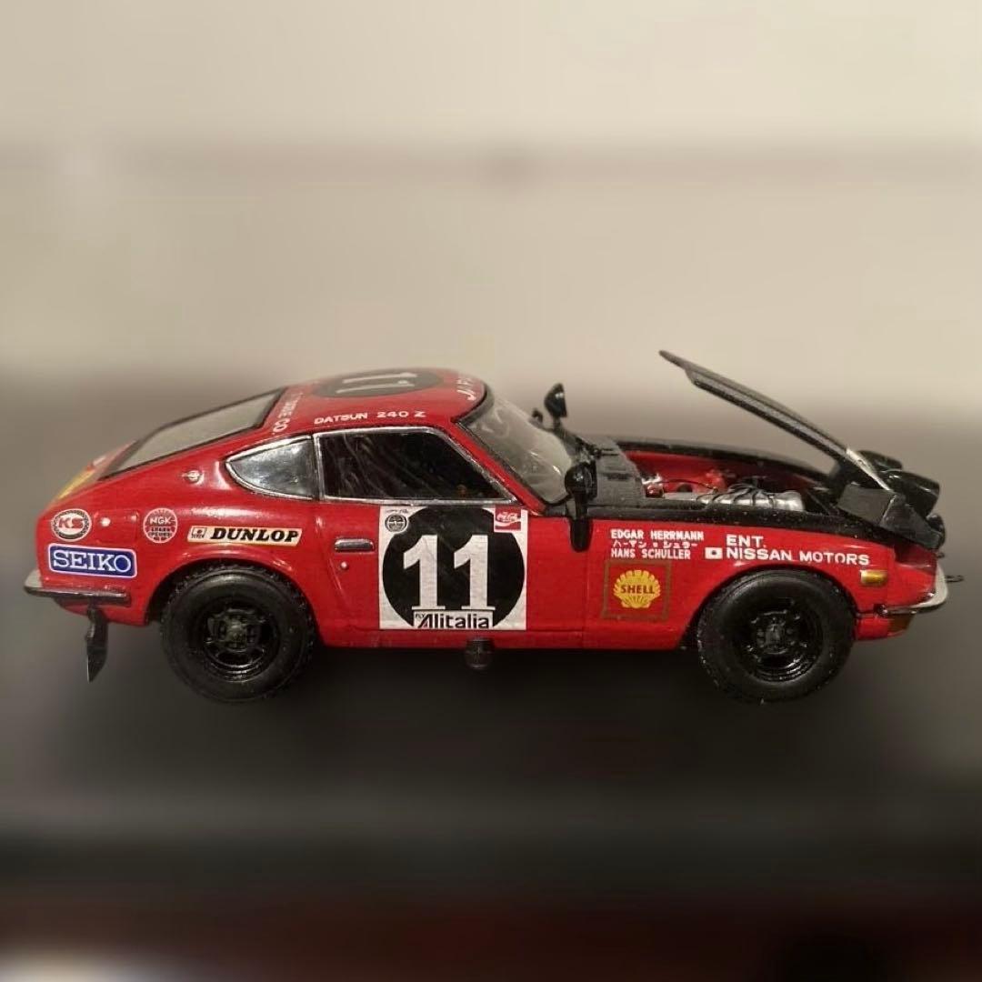 ダットサン 240Z 1971 サファリラリー優勝車 No.11 kyosho - メルカリ
