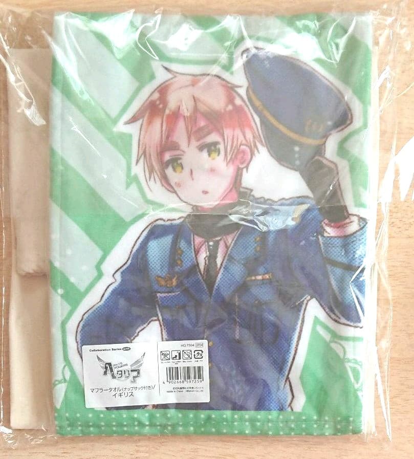 ヘタリア イギリス 夏コミ マフラータオル ナップザック 限定 - メルカリ