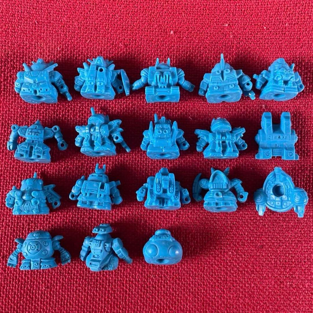ガン消し SDガンダム 青 ブルー 18体セット - メルカリ