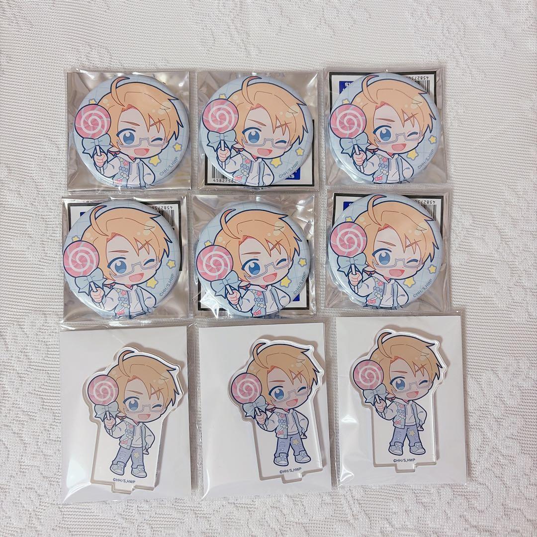 ヘタリア　アメリカ　ミックスガーデン　ミクガ　缶バッチ　アクリルスタンド