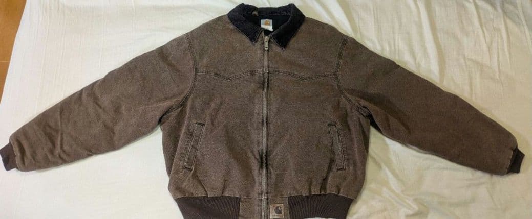 90s カーハート サンタフェ ジャケット チェスナット J14 CHT 2XL