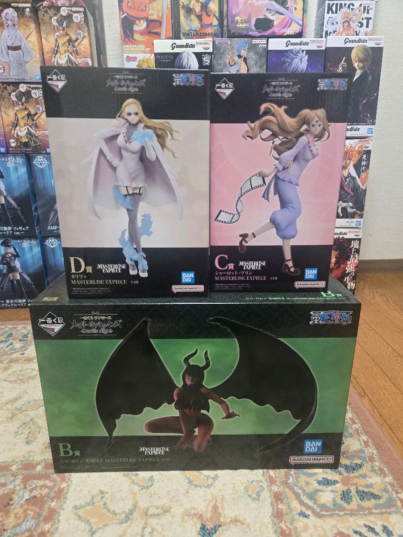 ONE PIECE　ワンピース　一番くじ メモリーオブヒロインズBCDセット