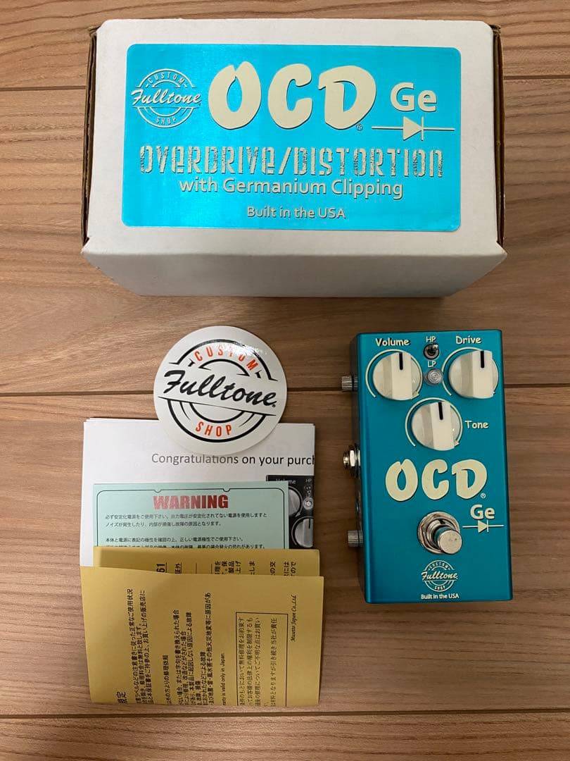 Fulltone OCD Ge オーバードライブペダル