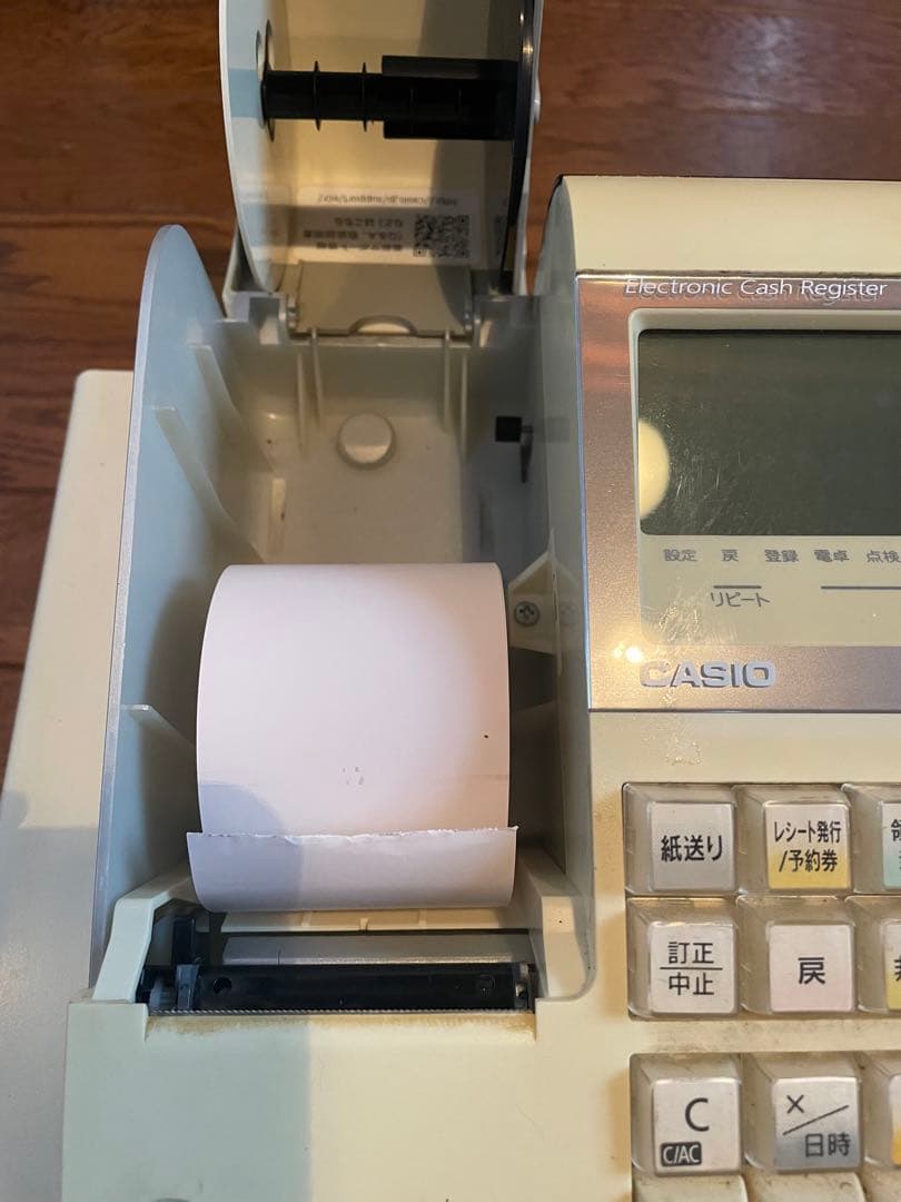 uaaa様専用 CASIO 電子レジスター NL300 レジロール14個付き - メルカリ