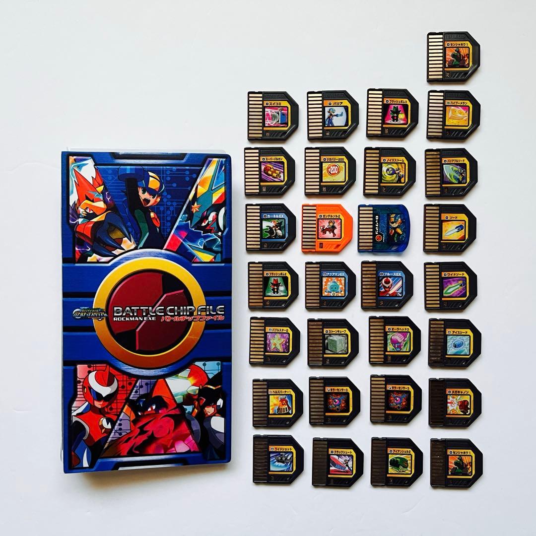 ロックマンエグゼ PET バトルチップ ガンデルソル 29枚 まとめ売り