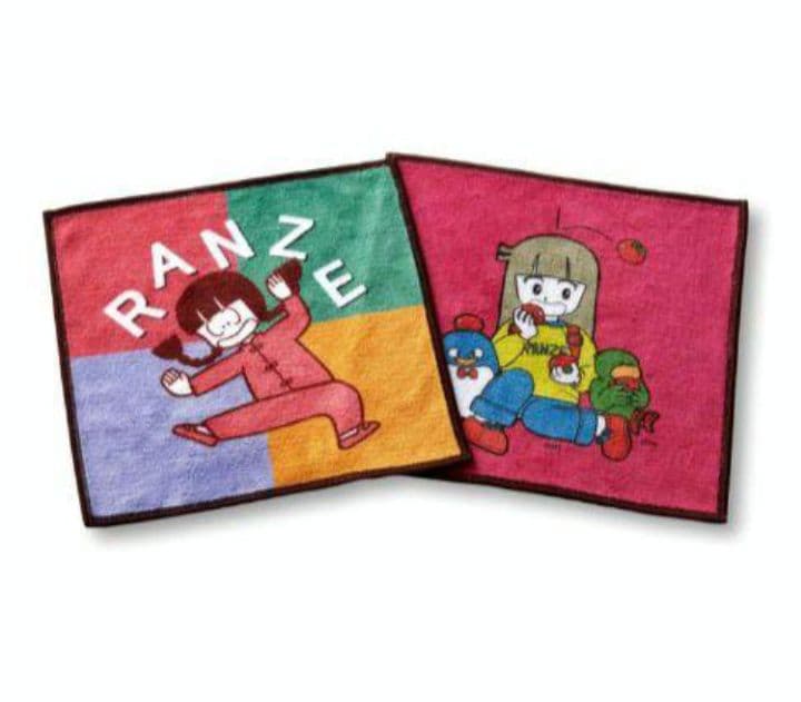 池野恋40周年コラボ】 ときめきトゥナイト 両面違う柄のタオルハンカチ