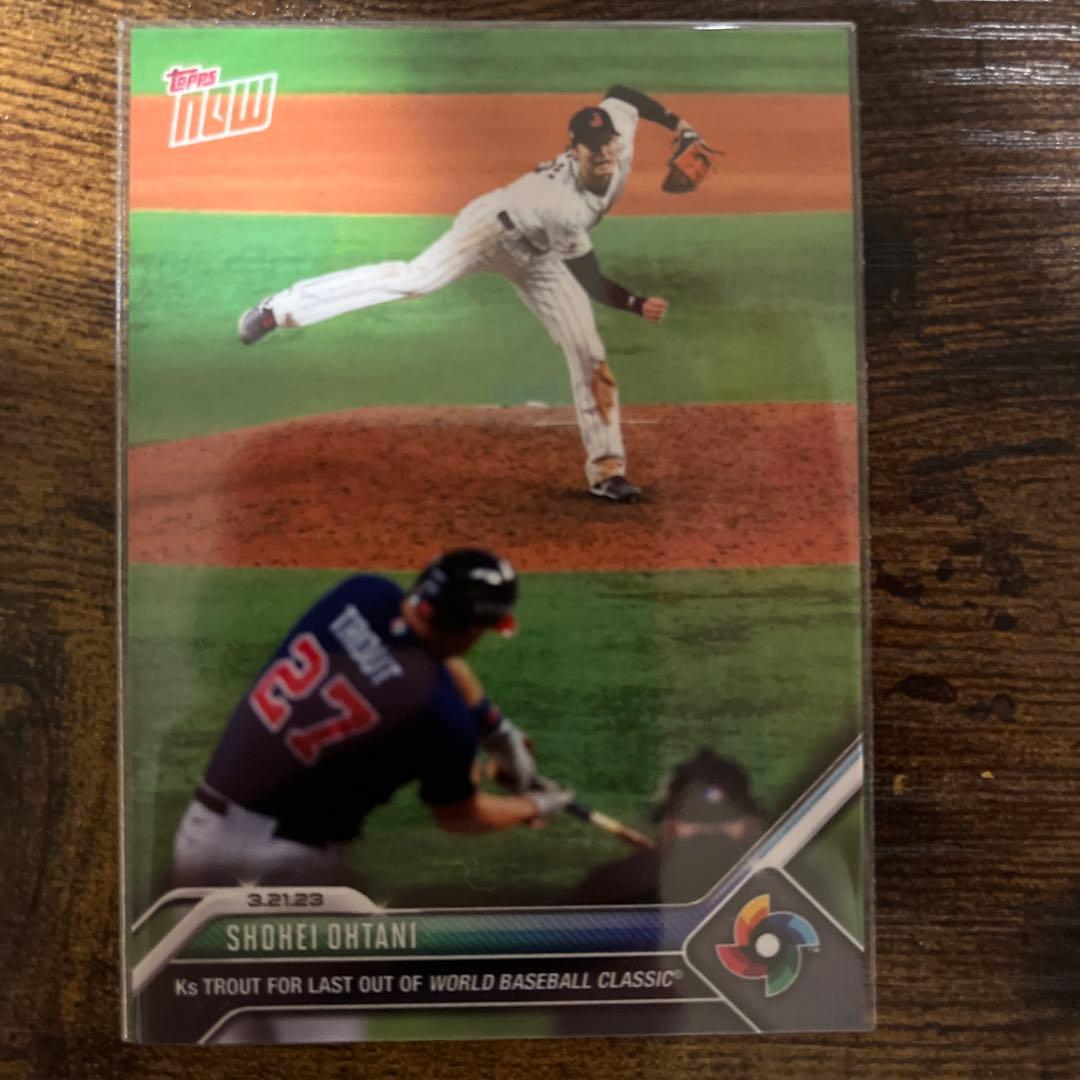 大谷翔平 2023 Topps Now 決勝戦 WBC - 71 - メルカリ