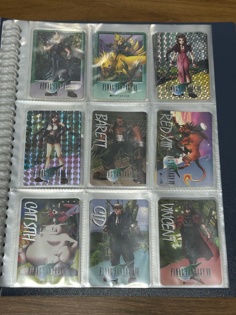 その他 FF7 Final Fantasy VII Cards Vintage Set