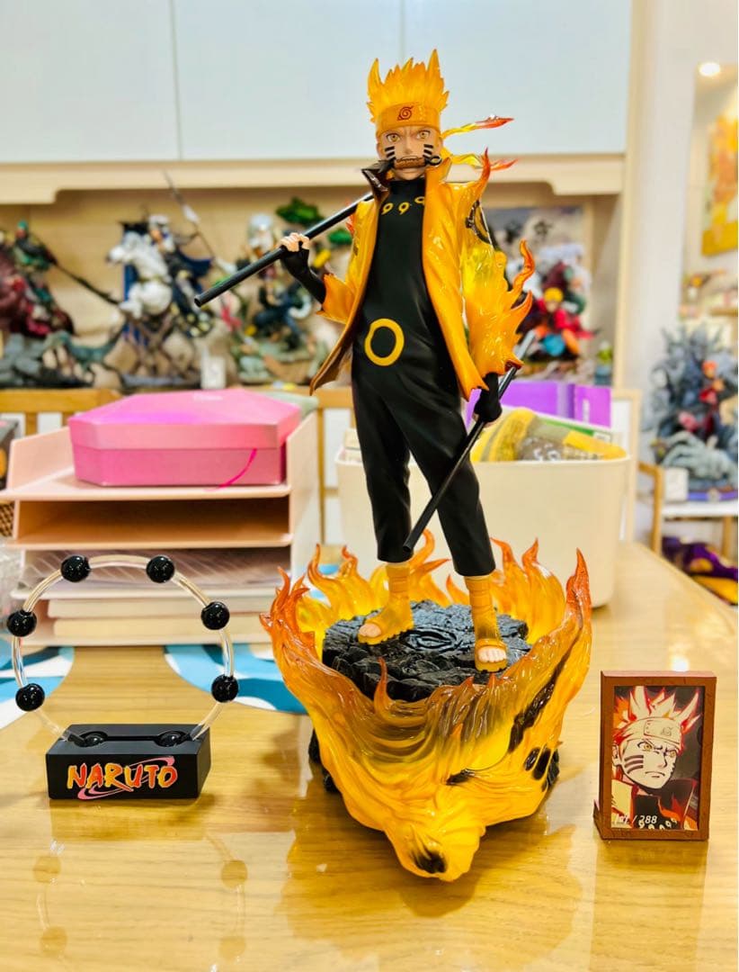 NARUTO ナルトガレージキット うずまきナルト 六道仙人 レジン
