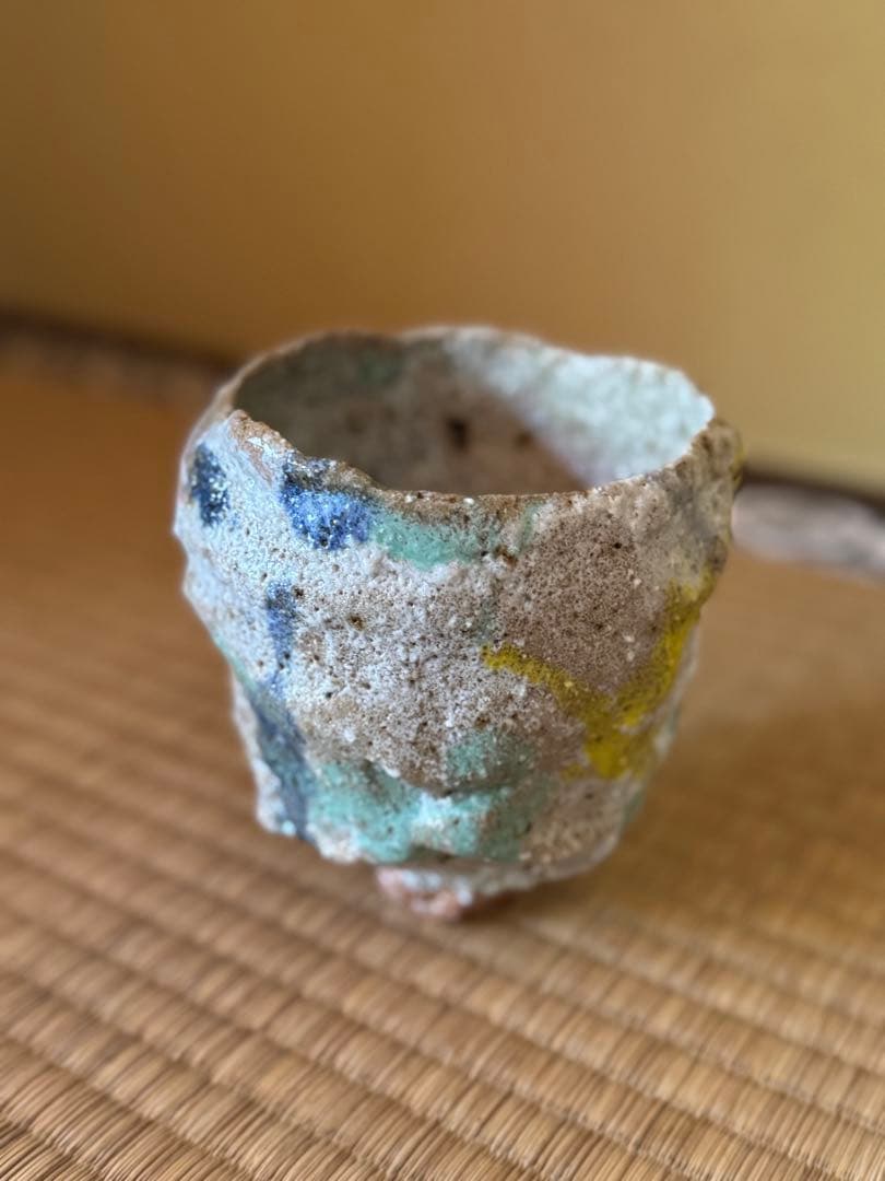 Simon manoha 茶碗　フランス人作家