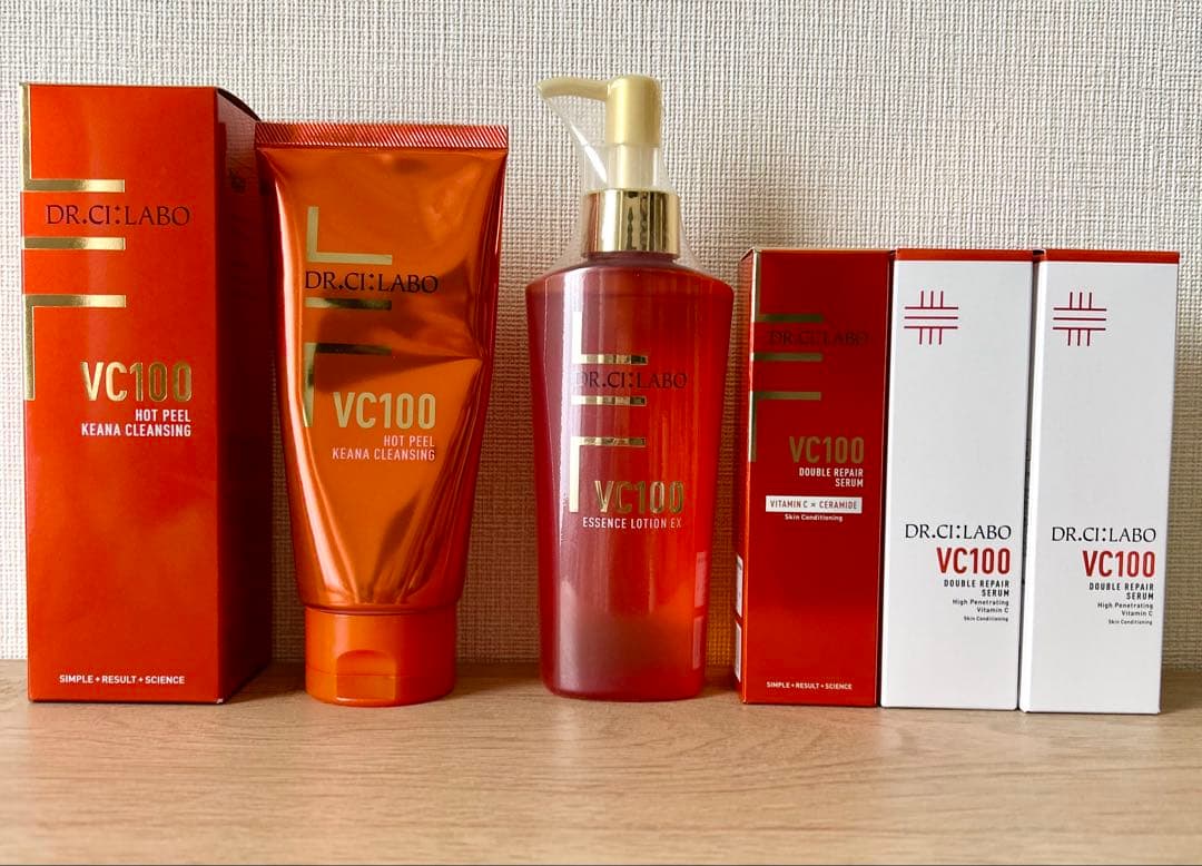 ドクターシーラボ VC100ライン/クレンジング,ローション,ダブルリペアセラム