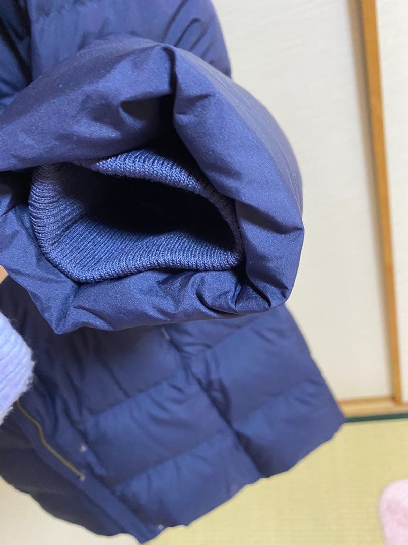 値下げ⭐︎美品⭐︎クードシャンス ネイビー フランス産ホワイトダック