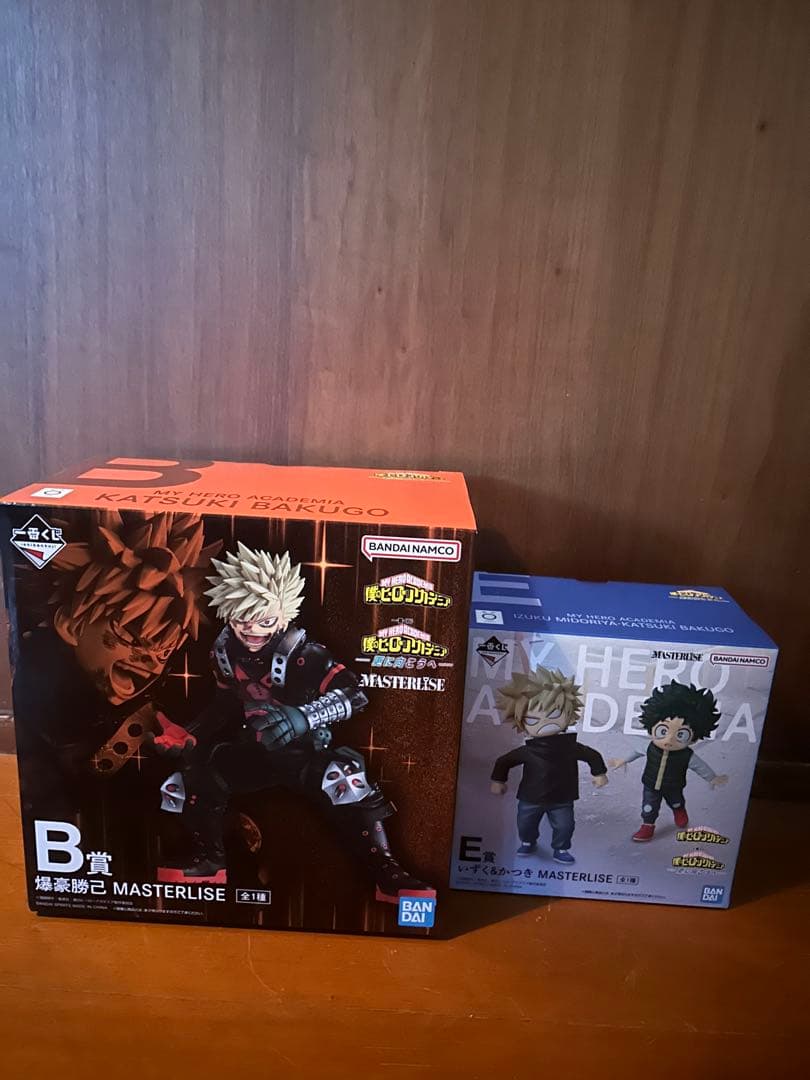 1番くじ僕のヒーローアカデミア 更に向こうへ Ｂ賞爆豪勝己&E賞いずく&かつき