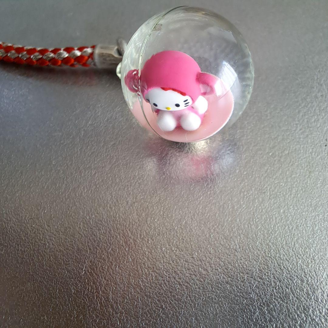 d*9様 ハローキティ 変身おサル ウォーターボール 根付け