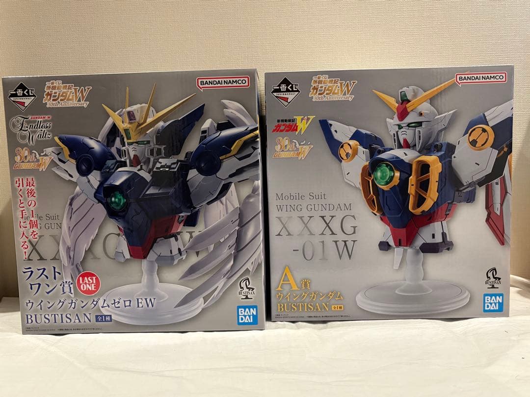 未開封 一番くじ　ガンダムW　A賞 ラストワン賞 フィギュアセット