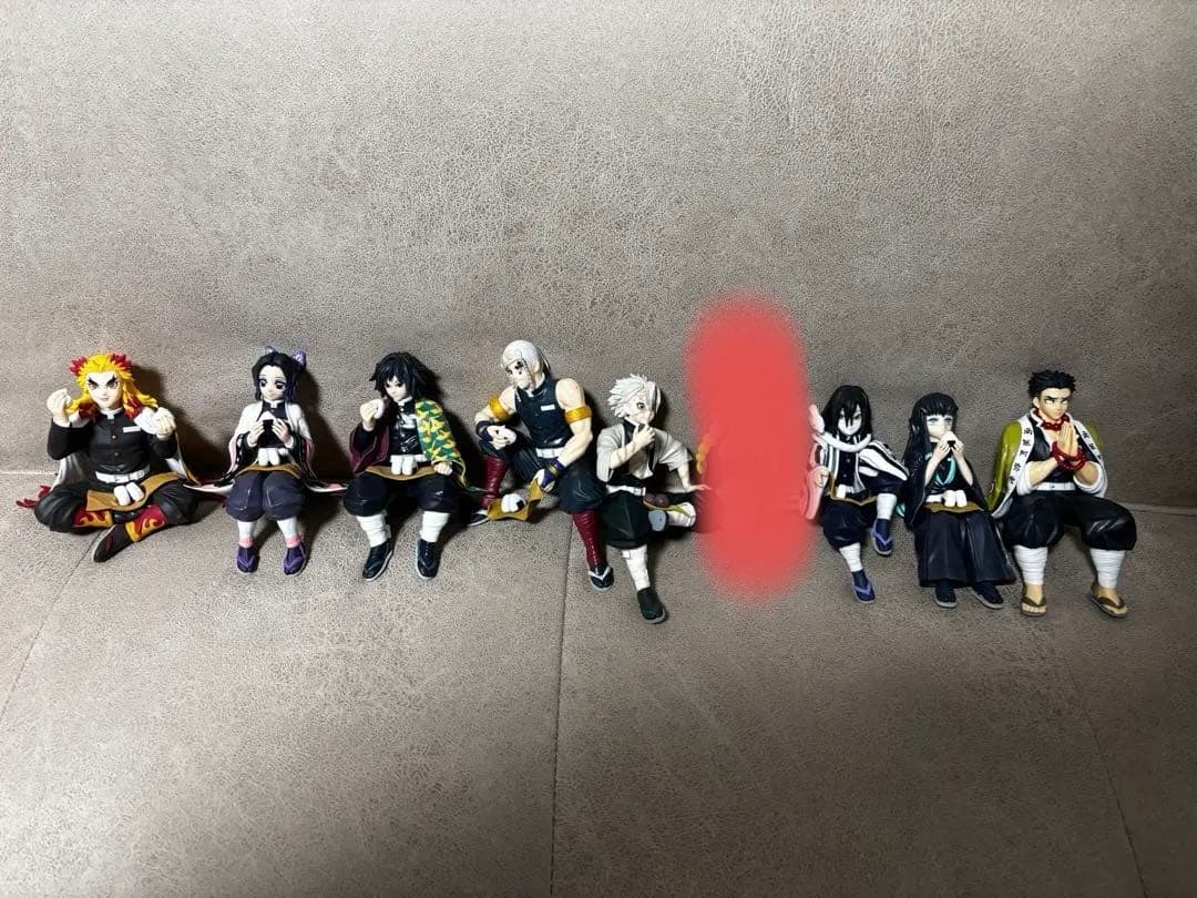 あんこ　　鬼滅の刃　プレミアムちょこのせフィギュア　柱　8体セット