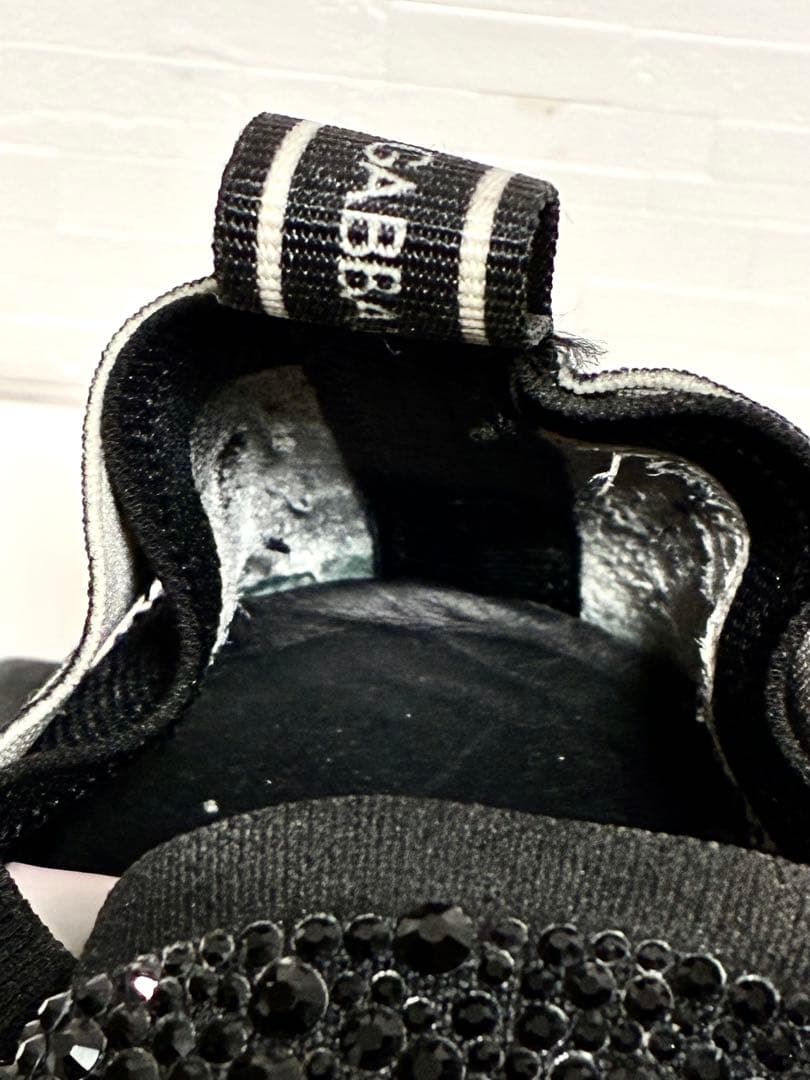 DOLCE&GABBANA スニーカー スパンコール ブラック シルバー 42 - メルカリ