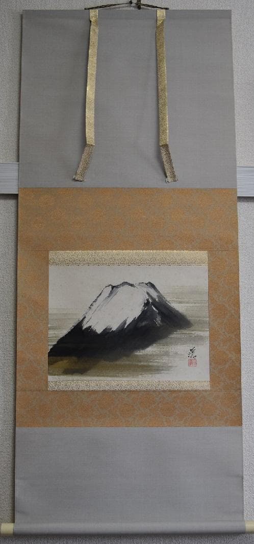 コロナ制圧祈願還元キャンペーン！！小林五浪　原画掛軸作品 小林五浪 雪の里 | 掛軸(掛け軸)販売／表装ご依頼は掛軸いっぷく掛軸