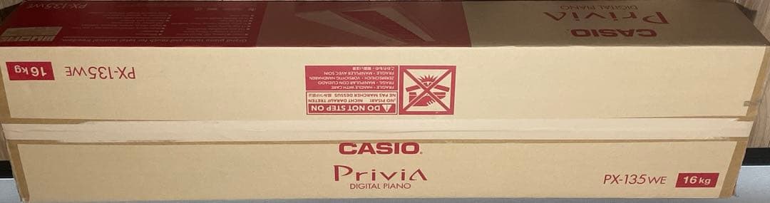 CASIO Privia 電子ピアノPX-135WE