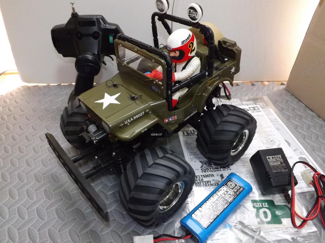 タミヤ　ジープタイプRCカー