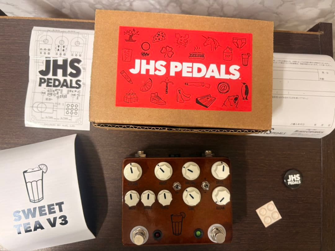 JHS PEDALS SWEET TEA V3 ギターエフェクター - メルカリ