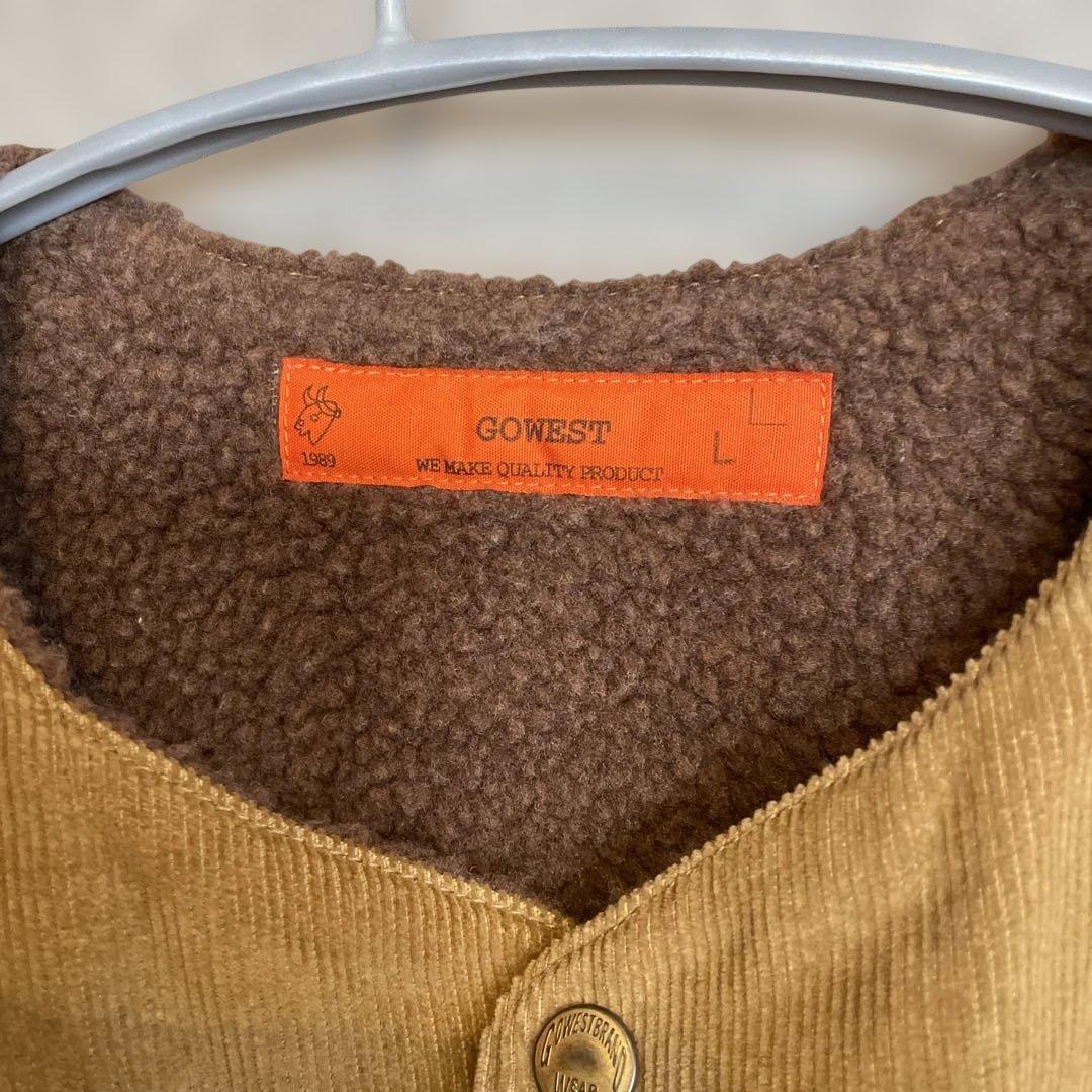ゴンズ様 専用 GOWEST ゴーウエスト ボアベスト - メルカリ